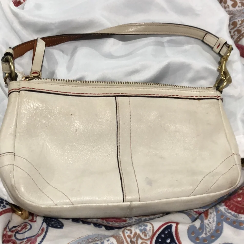 Coach small shoulder bag or clutch